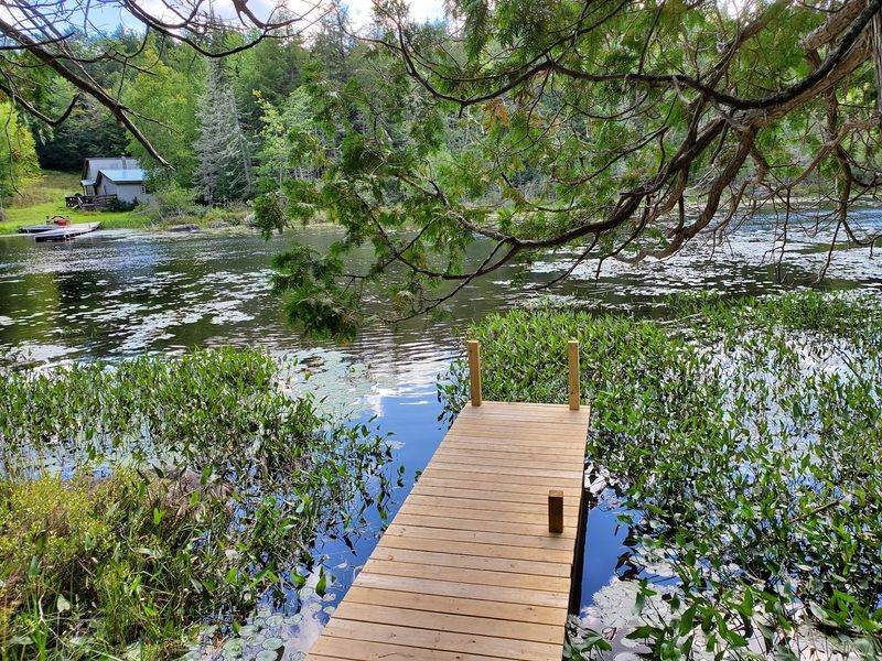 Waterfront Cabins on Saranac Lake, Adirondacks Waterfront Cabins on Saranac Lake, Adirondacks