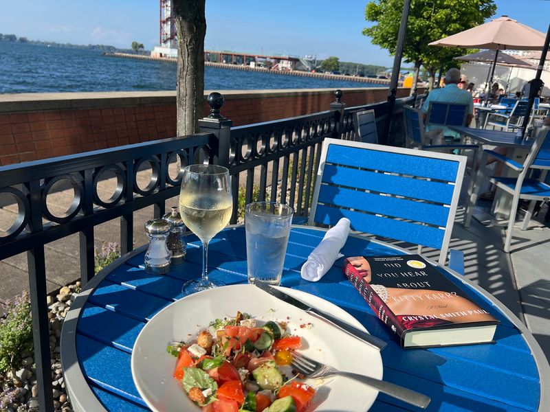 Waterfront dining, Presque Isle Bay, Erie