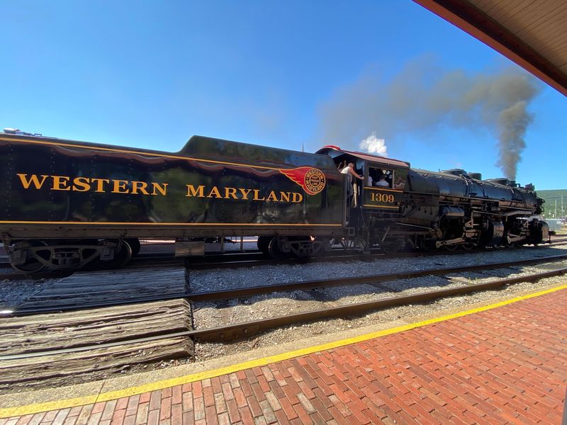 Western Maryland Scenic Railroad, Cumberland, Maryland Western Maryland Scenic Railroad, Cumberland, Maryland