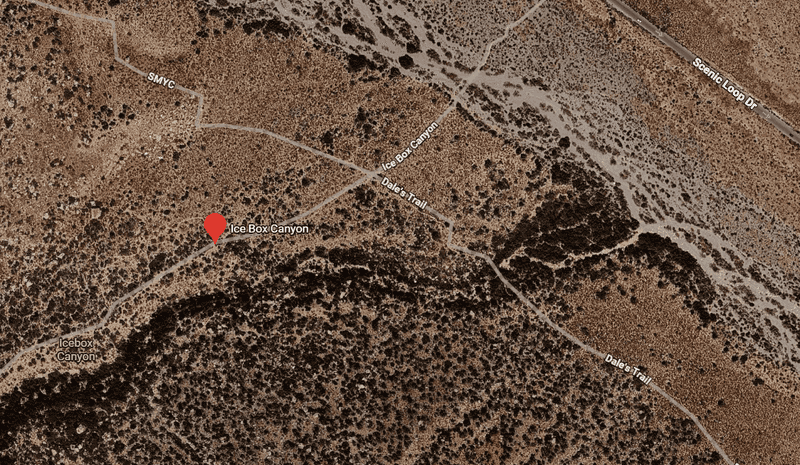 Where The Canyon Hides Near Las Vegas