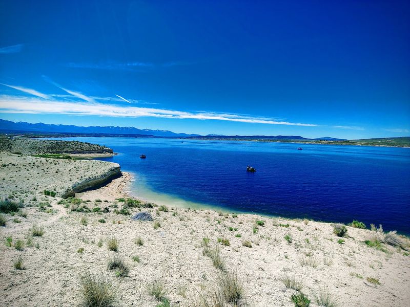 Where The Desert Opens To Blue Water Where The Desert Opens To Blue Water