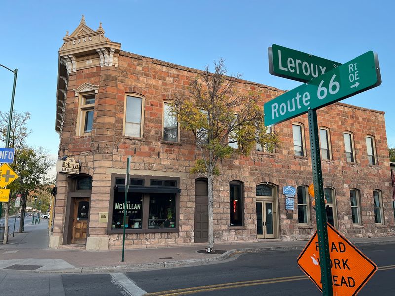 Where The Route 66 Town Sits