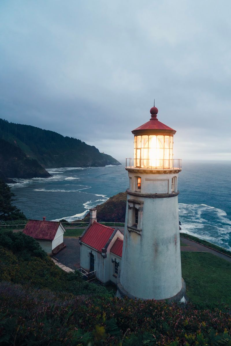 Where This Coastal Beacon Stands