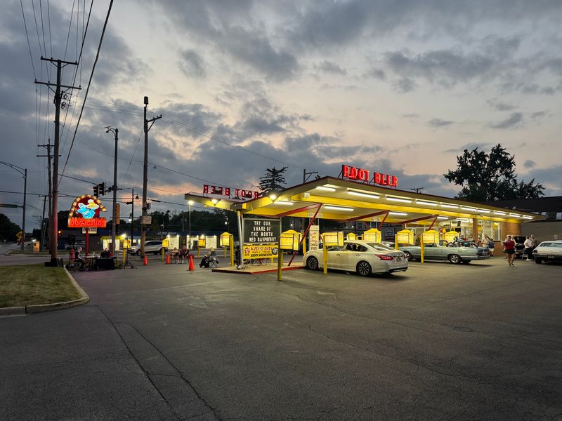 Where This Drive-In Parks Itself