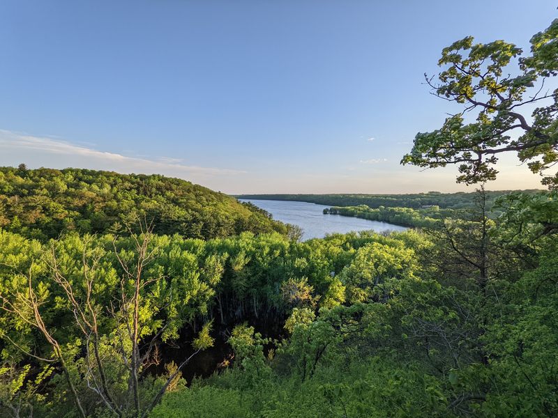 Where Two Rivers Trade Places Near River Falls