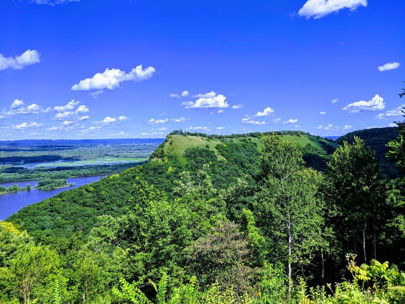 Where the Bluffs Rise Above the River Where the Bluffs Rise Above the River