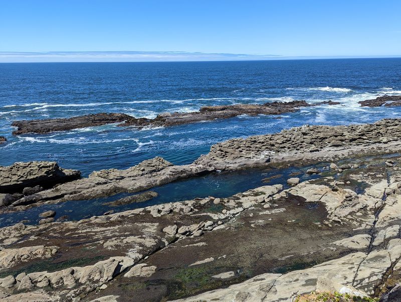 Where the Cliffs Meet the Coast Highway Where the Cliffs Meet the Coast Highway