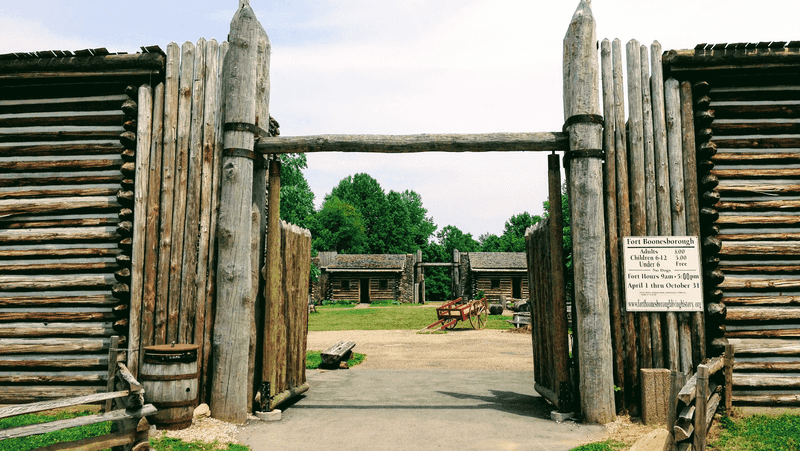 Where the Frontier Fort Stands Today