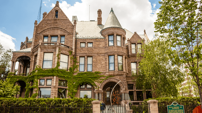 Where the Mansion Stands on Woodward