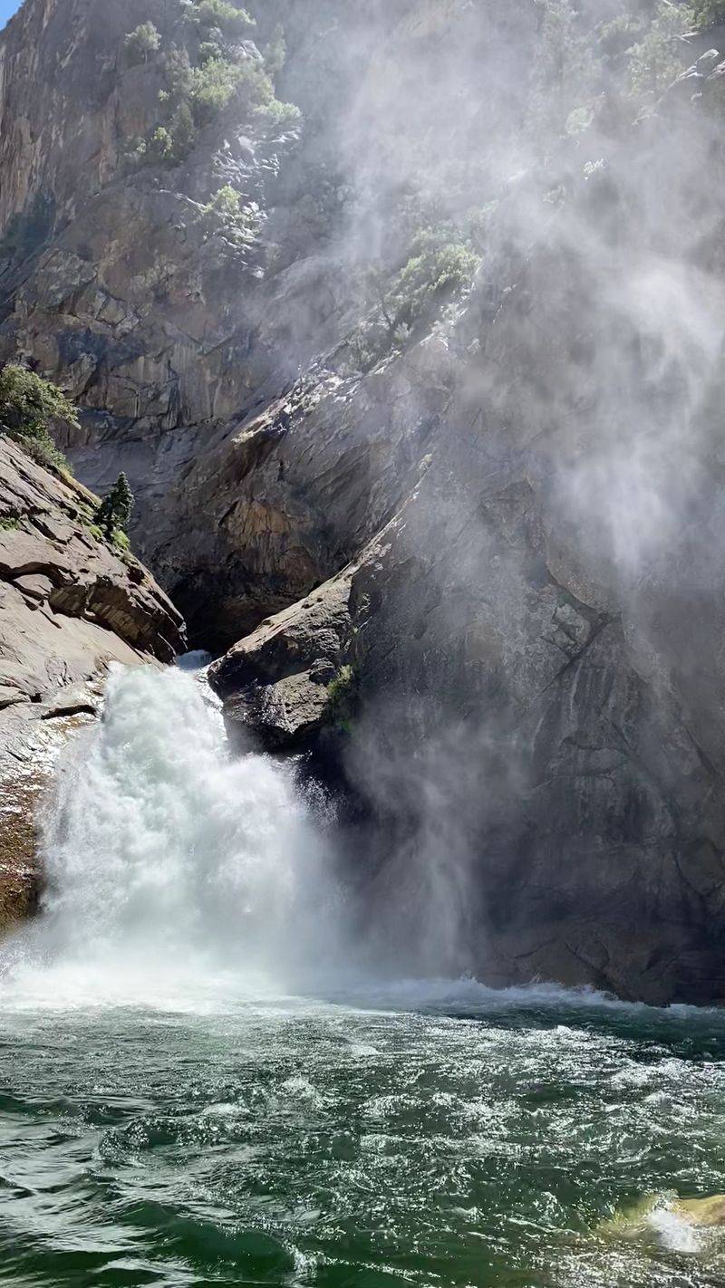 Where the River Squeezes Through Granite