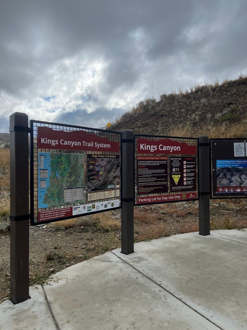 Where the Trail Begins in the Carson City Foothills