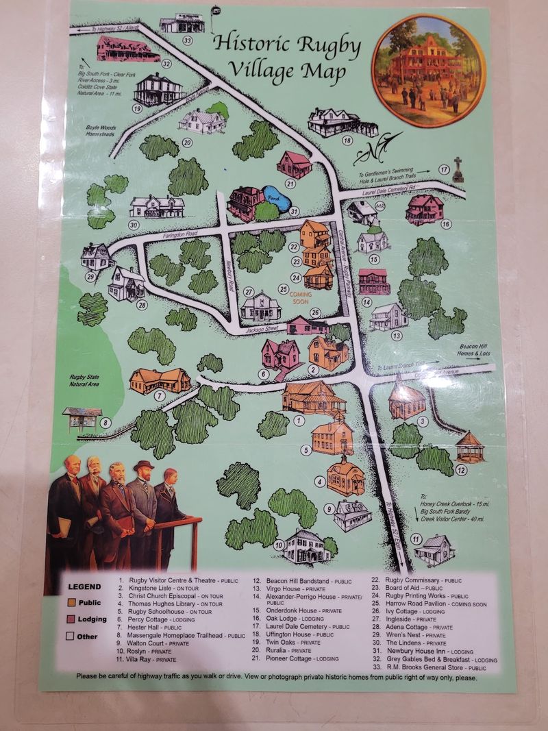 Where the Village Sits on the Map