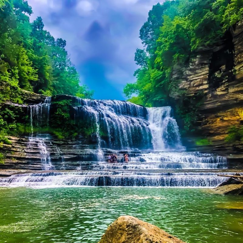 Where the Waterfall Hides in Middle Tennessee