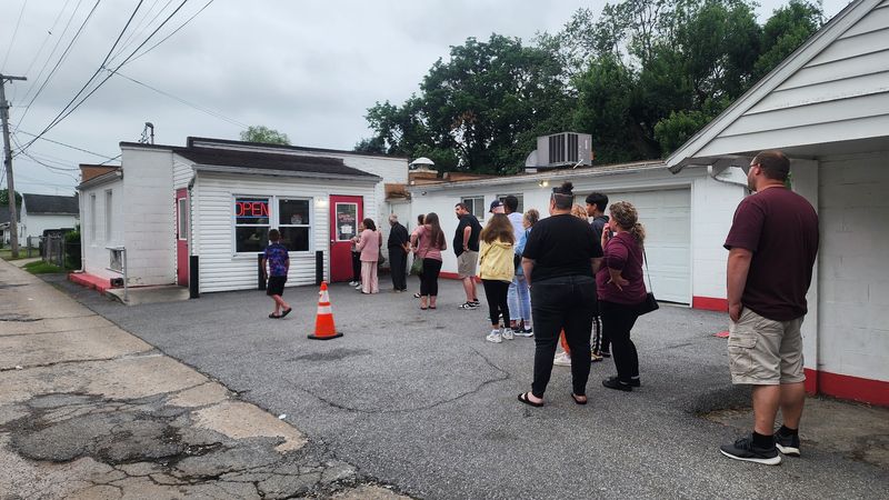Why The Line Wraps Around The Building Why The Line Wraps Around The Building