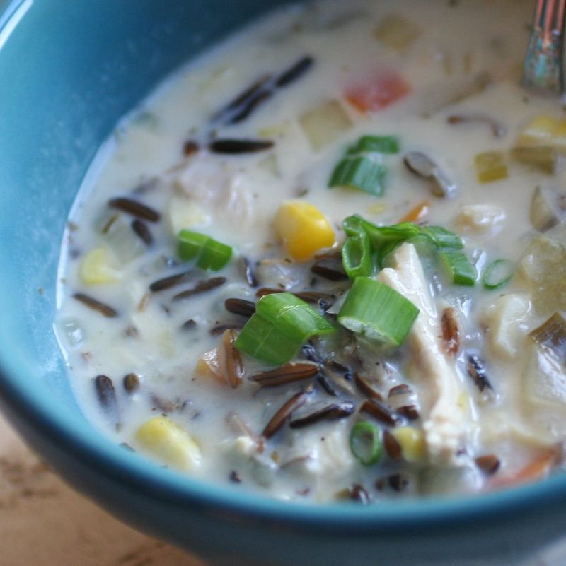 Wild Rice Chicken Soup