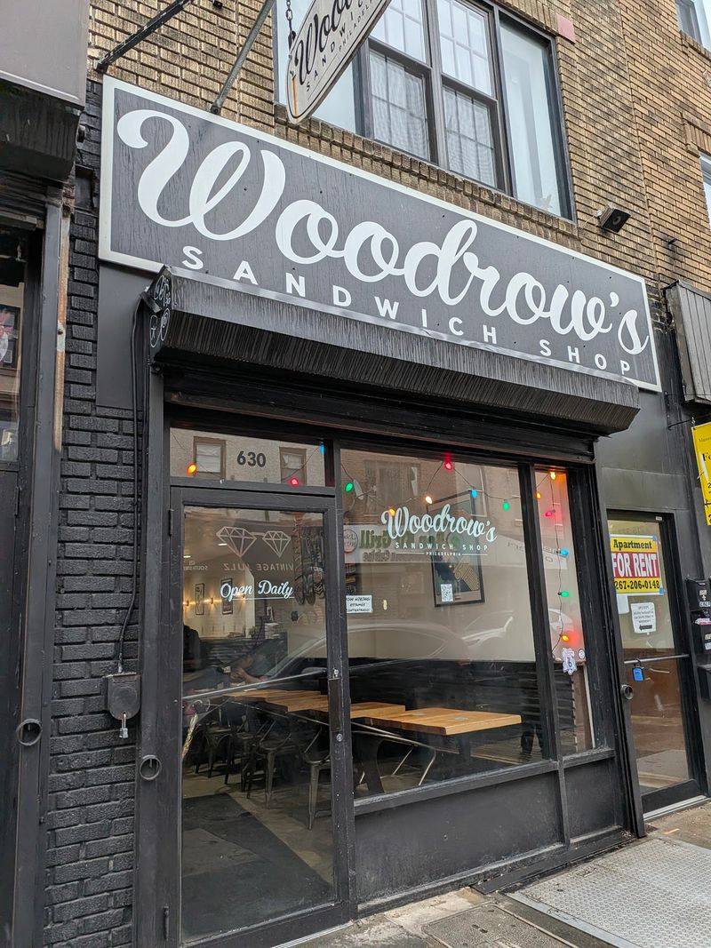 Woodrow's Sandwich Shop, Philadelphia Woodrow's Sandwich Shop, Philadelphia