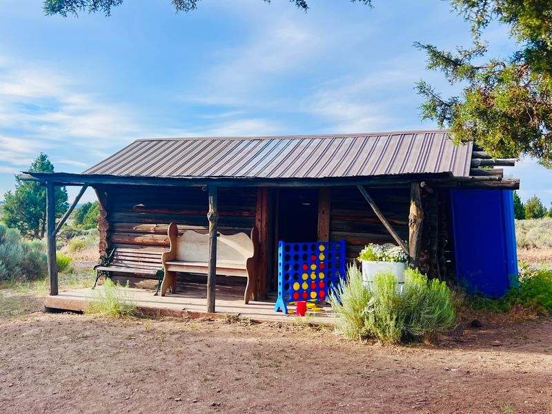 Yard Games, A Gift Shop And Cabins To Stay The Night