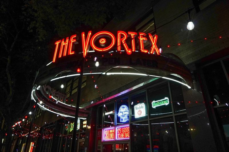 Zaxby's founders aside, visit Vortex Bar and Grill, Atlanta Zaxby's founders aside, visit Vortex Bar and Grill, Atlanta