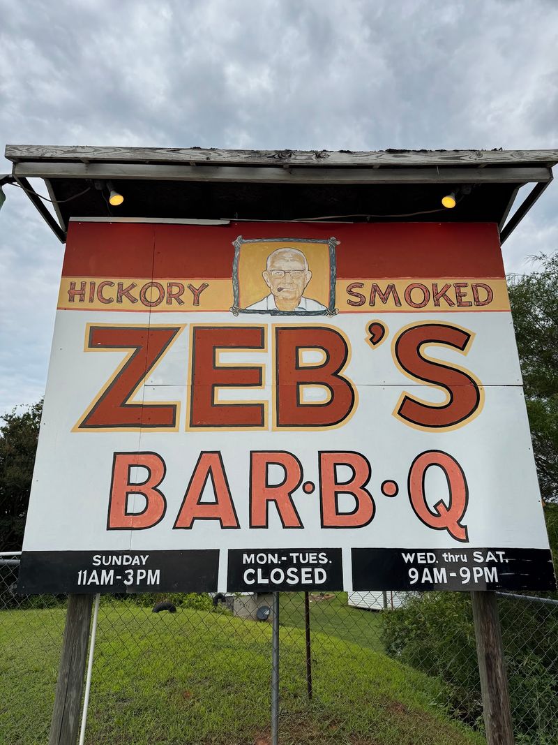 Zeb's BBQ, Adel, Georgia