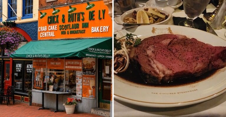 These 8 Maryland Steakhouses Have Been Grilling Sizzling Cuts Since The 1950s