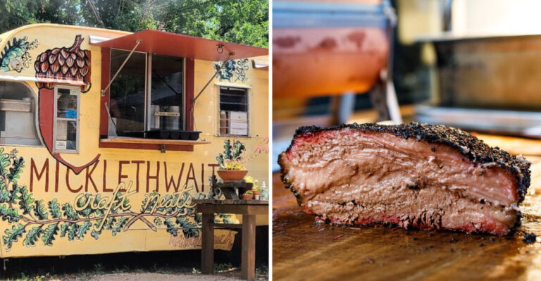 BBQ Fans Happily Wait In Line At This Tiny Texas Trailer For Brisket That’s Become The Stuff Of Legend