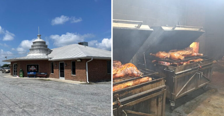 People Drive From All Over North Carolina For The Slow-Smoked Barbecue At This Beloved Roadside Joint