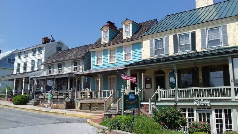 Wander The Cobblestone Streets Of This Maryland River Town That Feels Frozen In The 1800s