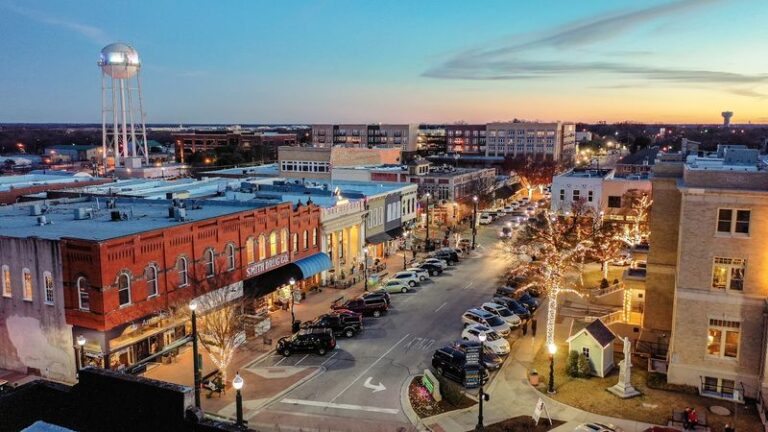 This Picturesque Texas Town Fills a Few Walkable Historic Blocks With Local Shops and Antique Stores for One Easy Day