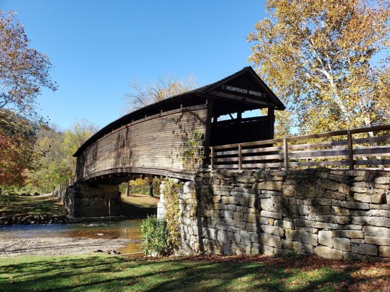 This Historic Virginia Covered Bridge Is One Of The Prettiest Spots For An Autumn Drive
