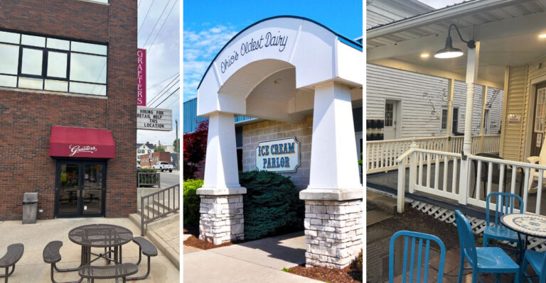 These 9 Ohio Ice Cream Parlors Have Been Scooping Homemade Flavors For Generations