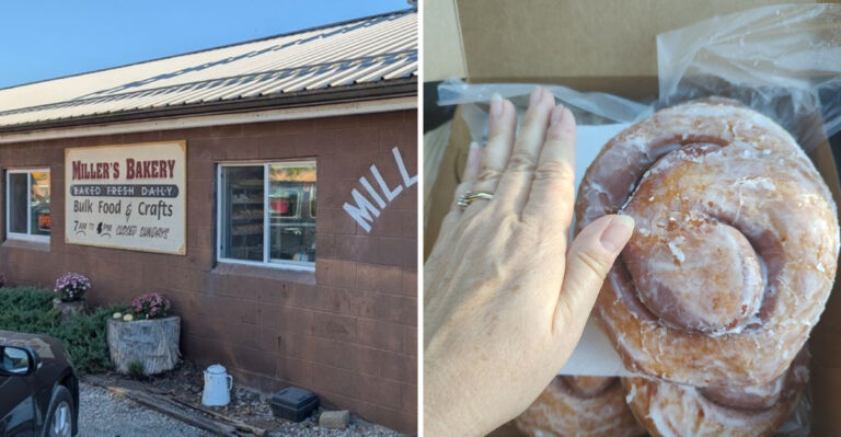 Ohio Road-Trippers Make The Trek To This Tiny Amish Bakery For Cinnamon Rolls The Size Of Your Hand