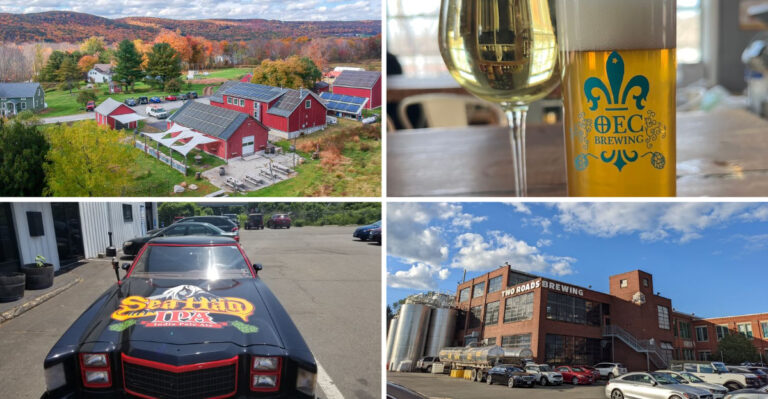 These 9 Connecticut Breweries Pour Small-Batch Beers Worth A Slow Afternoon Drive