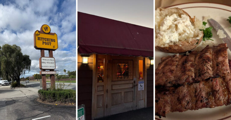Few People Know About This Remote California Steakhouse, But Its Ribs Deserve More Attention