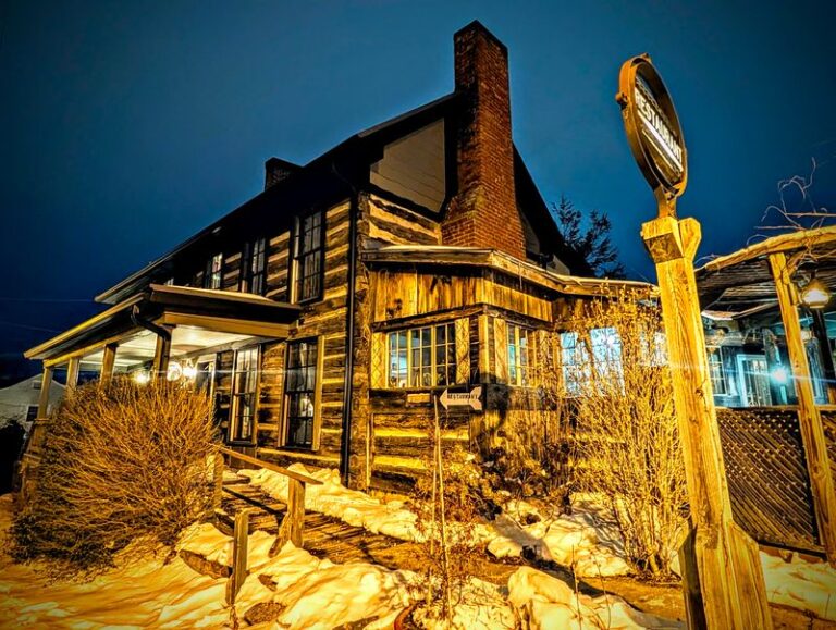 This Log-Cabin Restaurant in Wytheville, Virginia Has Served Steaks in a 1776 Building for Generations
