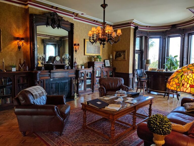 In Saratoga Springs, New York, You Sleep Inside An Ornate 1873 Victorian Mansion Full Of Antiques And Fireplaces