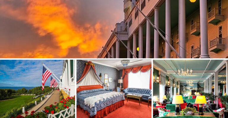 This Grand 1887 Michigan Lakeside Hotel Lets You Spend The Night In Victorian Splendor