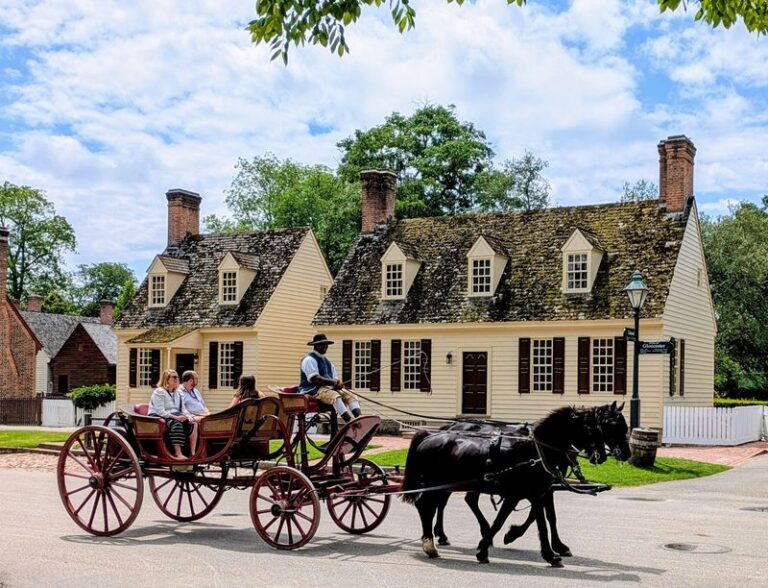 Step Back In Time With A Visit To This Charming Historic Village In Virginia