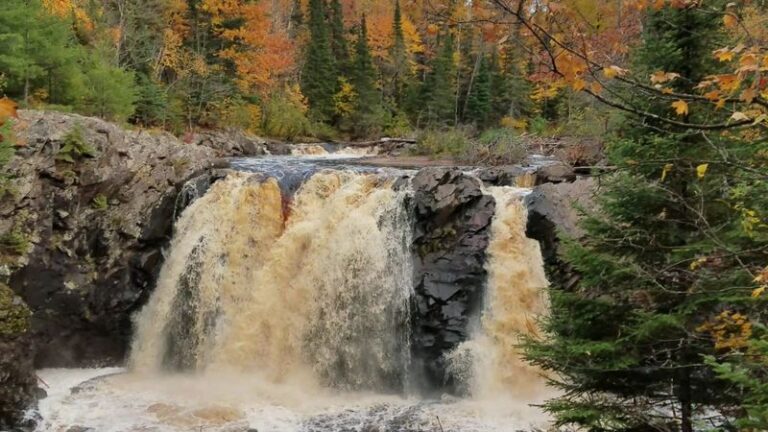 This Uncrowded Wisconsin State Park Hides the State’s Tallest Waterfall Along Easy, Paved Trails
