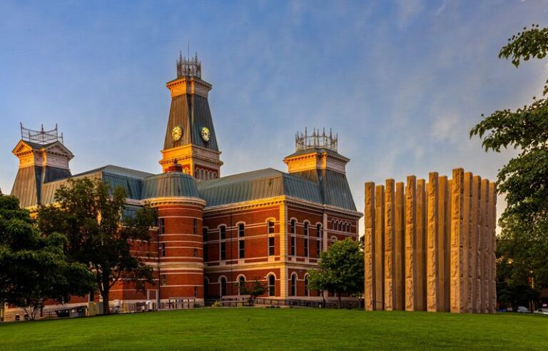 This Grand 1877 Indiana Courthouse Still Towers Over Its Small-Town Square Like A Storybook Castle