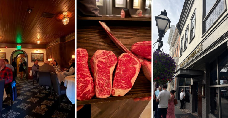 This Old-School Charleston Steakhouse Serves A Dry-Aged Ribeye In A Dim, Old-Hollywood Room With Waiters In Suits