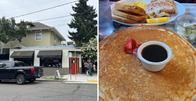 This Retro Portland Diner Serves Homestyle Oregon Breakfasts And Giant Pancakes Worth Waiting In Line For