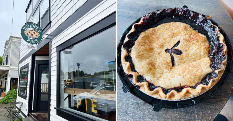 People Drive Across Washington For The Marionberry Pie At This Cozy Small-Town Shop