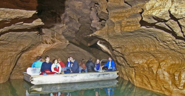 This Hidden Indiana Cave Has Underground Boat Rides That Feel Like Another World