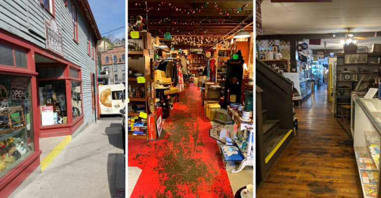 Dig Through Three Floors Of Antiques Inside An 1873 Livery Stable In This Tiny Historic Maryland Town