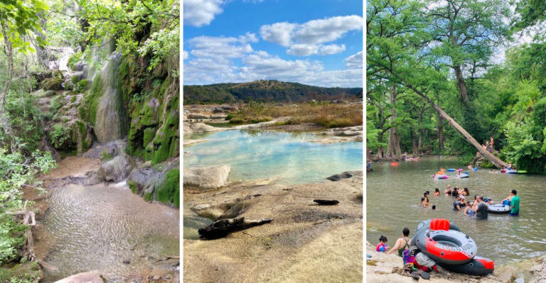 These 6 Texas Waterfalls Deliver Big Views Without A Long Or Difficult Hike