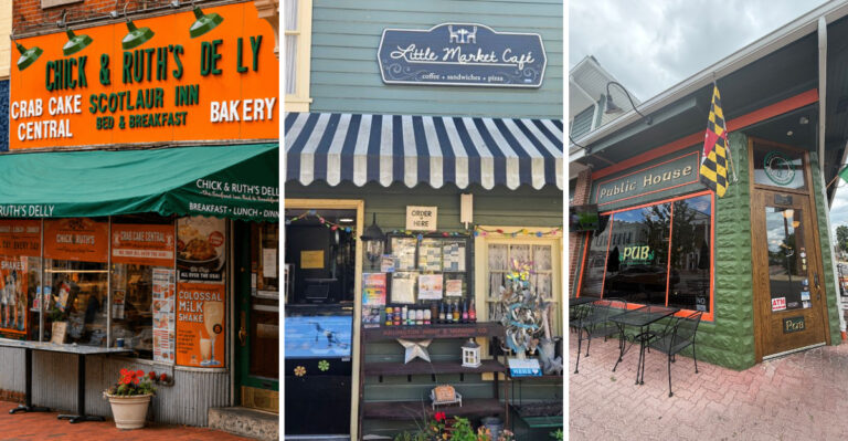These 9 Small-Town Maryland Diners Serve Homemade Pie Worth The Drive Across The State