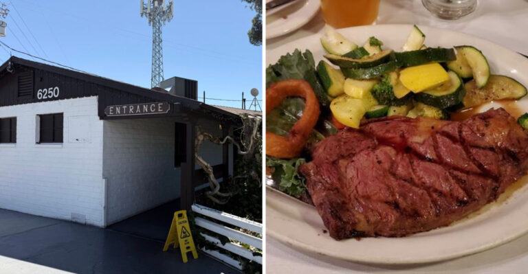 This Old-Vegas Ranch House Steakhouse Grills Mesquite Ribeyes That Nevada Regulars Swear By