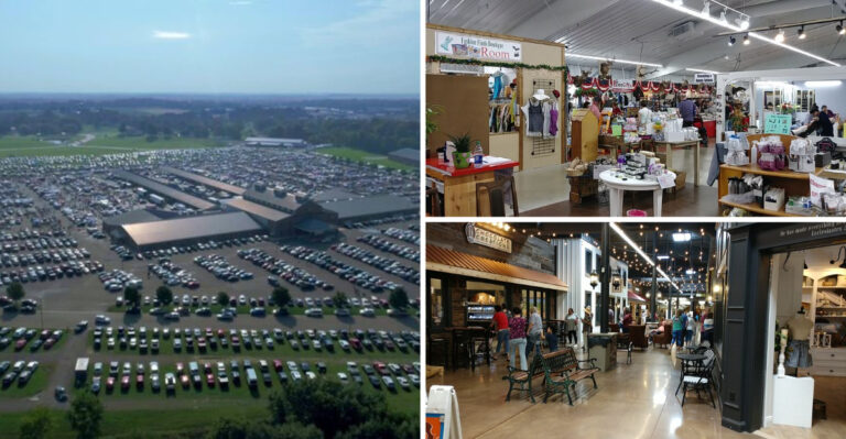 Treasure Hunters Are Traveling Across Ohio To Explore This Giant Flea Market Packed With Incredible Hidden Finds