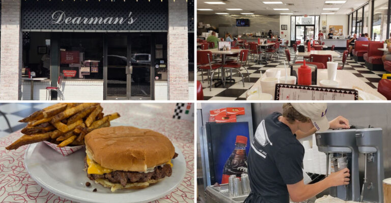 Step Back To The 1950s At This Retro Louisiana Diner Serving Homemade Burgers, Malts, And Old-Fashioned Shakes