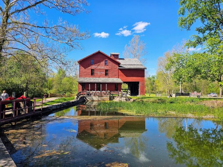 This Historic Indiana Grain Mill Grinds Flour The Same Way It Did In The 1800s